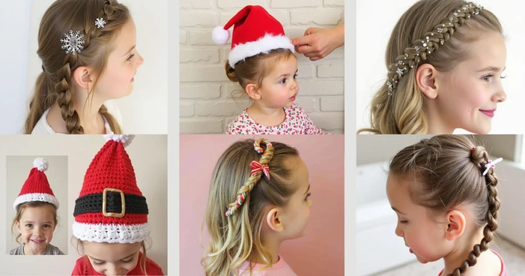 Christmas Hairstyles for Kids